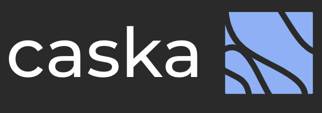 caska black logo